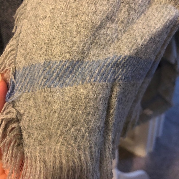 Plaid Poncho Wrap Shawl - Picture 3 of 6